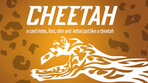 Cheetah (Gimmicks and Online Instructions) by Berman Dabat and Michel - Classificatore per carte
