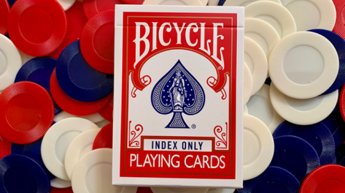 Bicycle Conico Solo Indici Dorso rosso Playing Cards