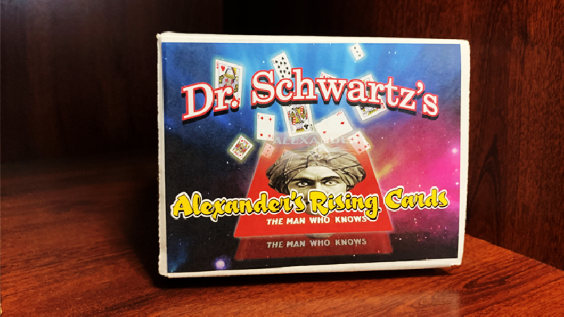 Dr. Schwartz's  Alexander The Man Knows Rising Cards by Martin Schwartz - Trick