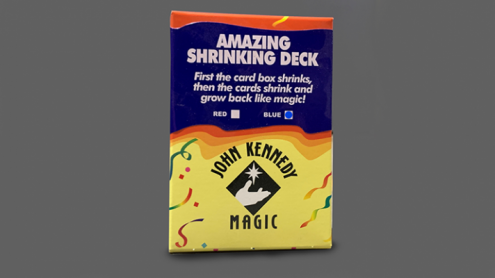 Amazing Shrinking Deck BLUE by John Kennedy Magic - Trick