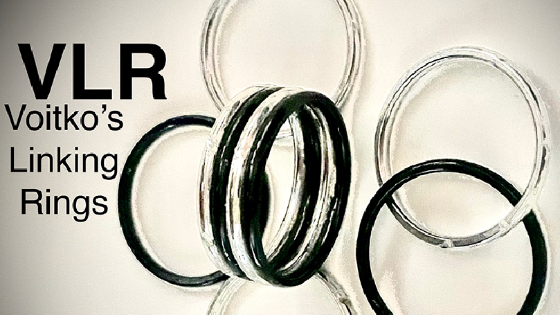 VLR Voitko's Linking Rings Size 10 (Gimmick and Online Instructions) - Trick