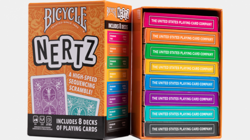 Bicycle Nertz Set (Set di 8 mazzi Bicycle colorati e Gioco)