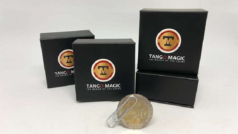 Magnetic Coin 2 Euros Strong Magnet  by Tango (E0087) - Trick