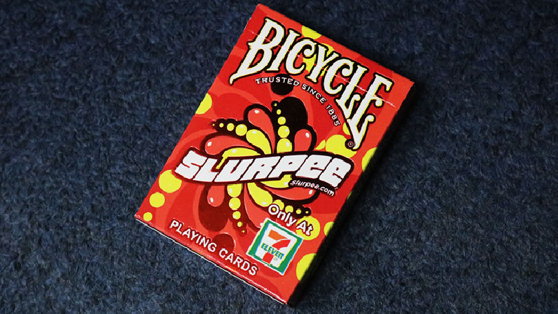 Bicycle 7-Eleven Slurpee 2020 (Red) Playing Cards