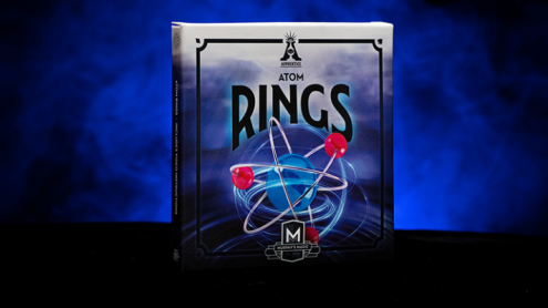 ATOM RINGS (Gimmicks and Instructions) by Apprentice Magic  - Anelli Cinesi