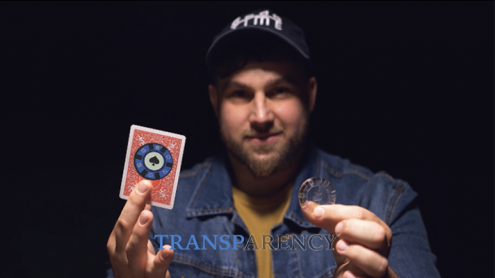 Transparency Blue (Gimmicks and Online Instructions) by Alexis Touchard - Trick