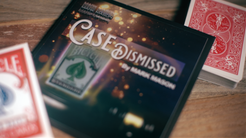 Case Dismissed Red (Gimmicks and Online Instructions) by Mark Mason - Trick