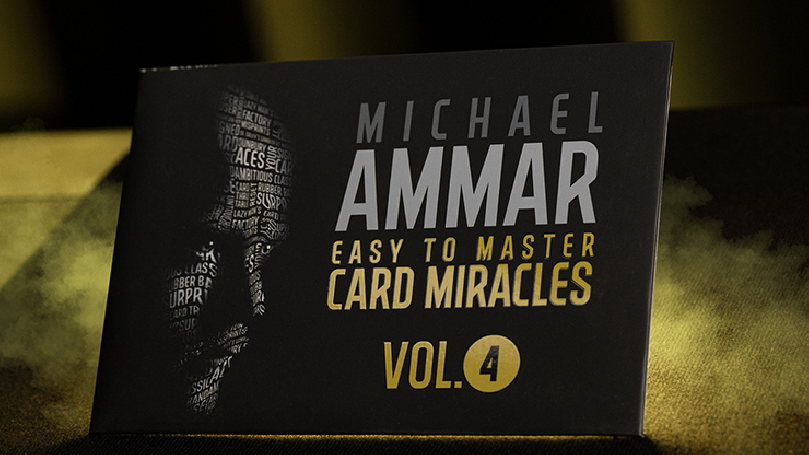 Easy to Master Card Miracles (Gimmicks and Online Instruction) Volume 4 by Michael Ammar - Trick
