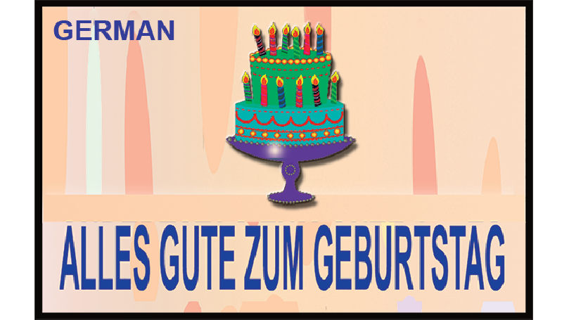 HAPPY BIRTHDAY TORN AND RESTORED (German) 25 PK. by Uday's Magic World - TRICK