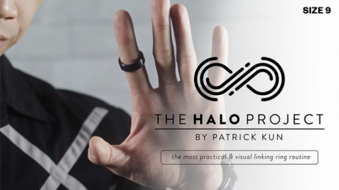 The Halo Project (Silver) Size 9 (Gimmicks and Online Instructions) by Patrick Kun - Trick