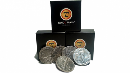 Replica Walking Liberty Perfect Shell Set (Gimmicks and Online Instructions) by Tango - Trick