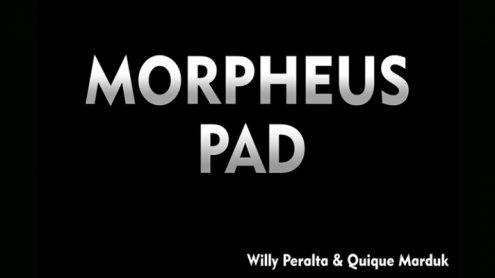 Morpheus Pad (Gimmick and Online Instructions) by Quique Marduk and Willy Peralta - Trick