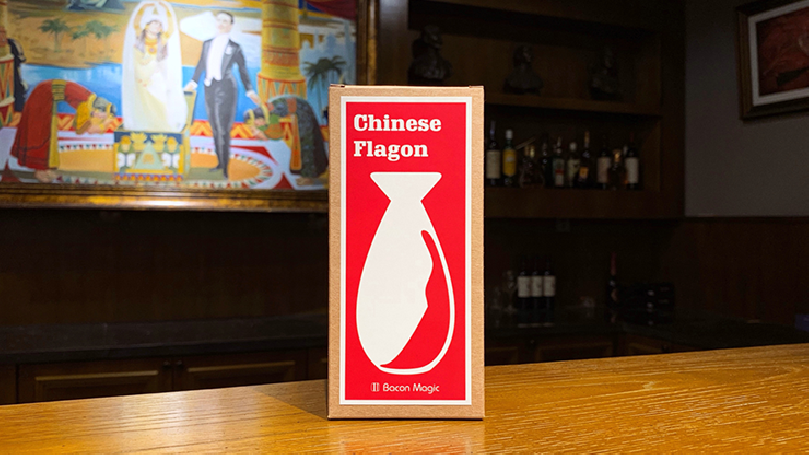 The Chinese Flagon SMALL (Gimmick and Online Instructions) by Bacon Magic - Trick