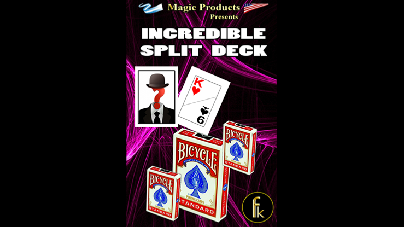 Incredible Split Deck Plus - Mazzo split con carte tagliate e previsione