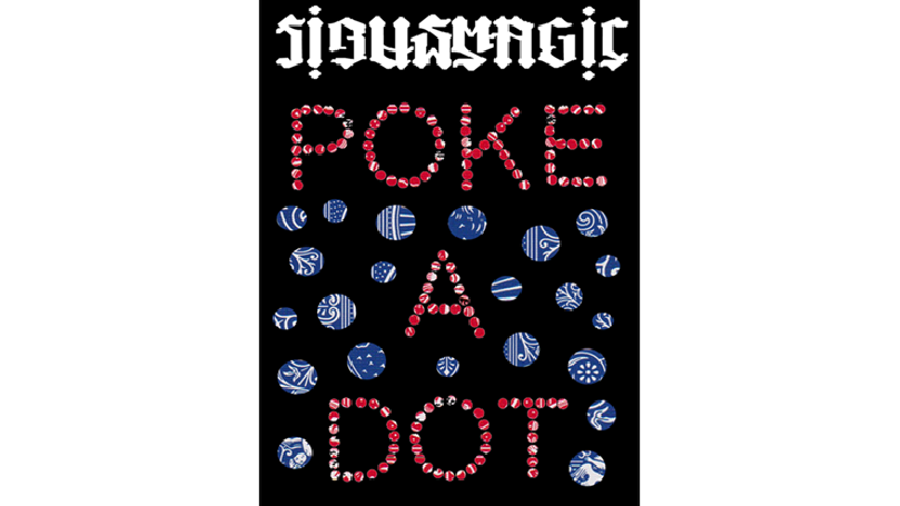 POKE A DOT RED (Gimmicks and Online Instructions) by Sirus Magic -Buco cambia colore
