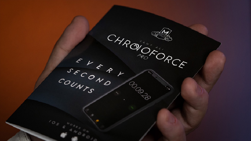 ChronoForce Pro - Physical Copy (App & Online Instructions) by Samy Ali - Trick