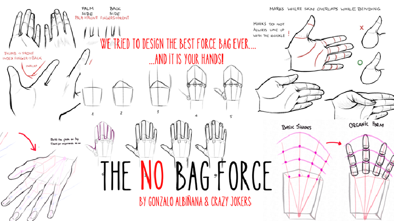 NO BAG FORCE by Gonzalo AlbiÃ±ana and Crazy Jokers - Trick