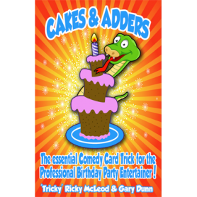 copy of Cakes and Adders (DVD and Gimmicks Poker size) by Gary Dunn and World Magic Shop - DVD