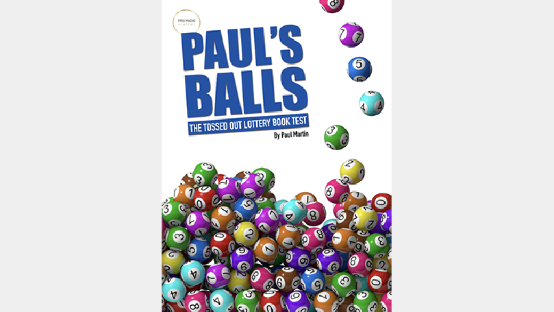 Paul's Balls (Gimmick and Online Instructions) by Paul Martin and Alan Wong- predizione numeri lotteria