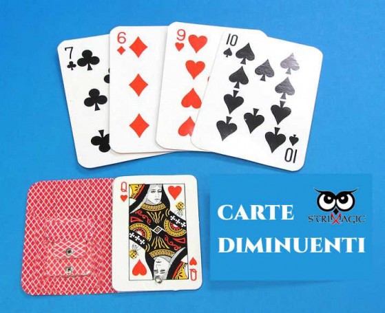 Diminishing Cards by Strixmagic