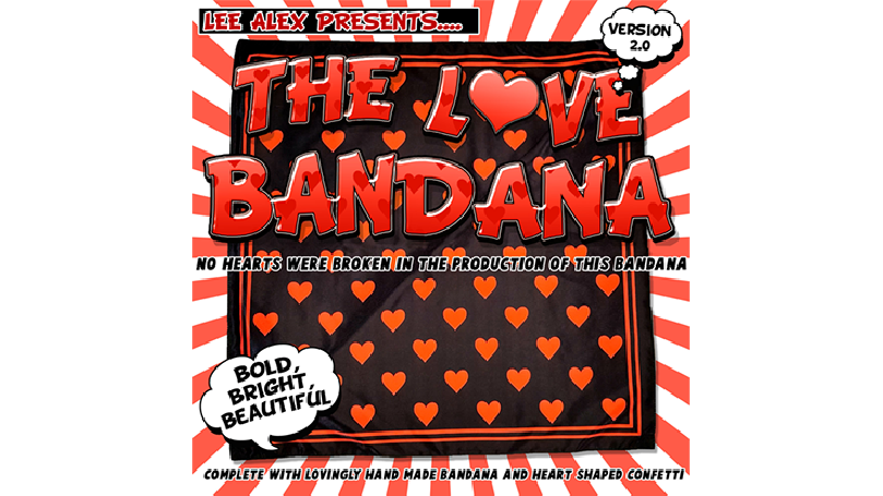 LOVE BANDANA V2 by Lee Alex - Trick