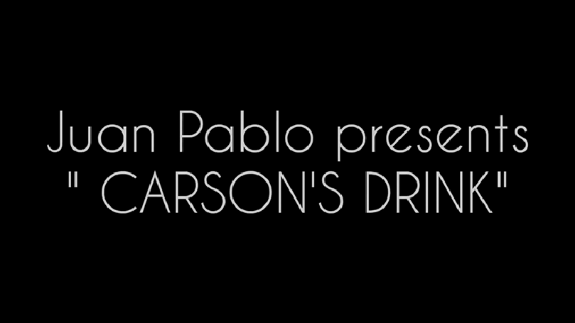 CARSON'S DRINK (Gimmicks and Online Instructions) by Juan Pablo - Trick