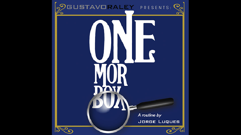 ONE MORE BOX BLUE (Gimmicks and Online Instructions) by Gustavo Raley - moltiplicazione scatole