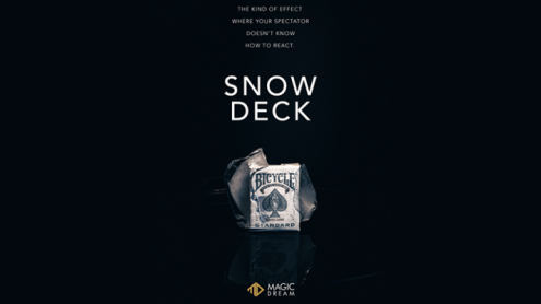 SNOW DECK By Yoan TANUJI & Magic Dream (Gimmicks and Online Instructions) - Trick