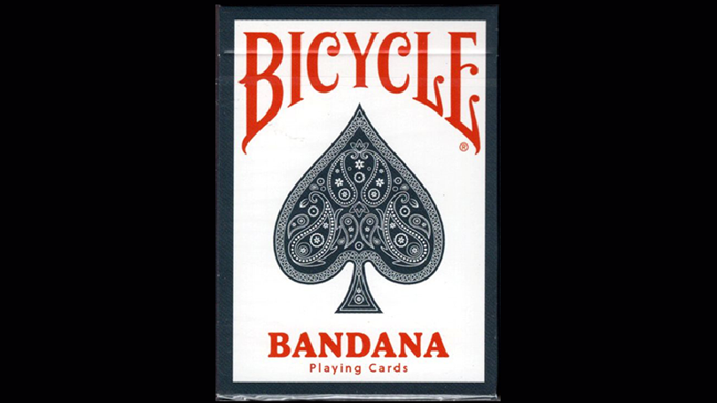 Bicycle Bandana (Blue) Playing Cards