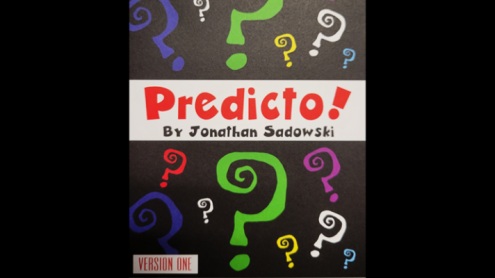 Predicto (Superhero) by Jonathan Sadowski - Trick