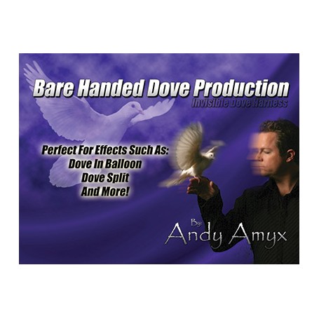 Barehanded Dove Production (Invisible Dove Harness) by Andy Amyx