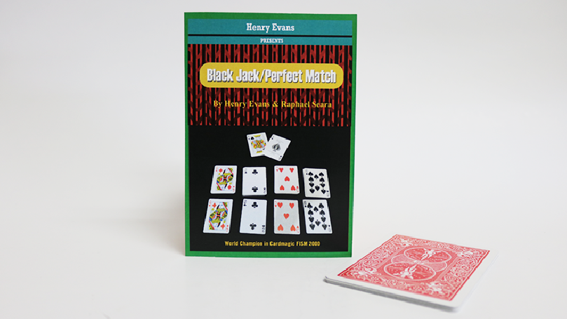 Black Jack/ Perfect Match Red (Gimmicks and Online Instructions) by Henry Evans and Raphael Seara - Trick