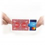 Porta Carta di credito (Dorso Bicycle Rosso) by Joker Magic - Paga con la carta