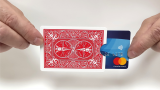 Porta Carta di credito (Dorso Bicycle BLU) by Joker Magic - Paga con la carta