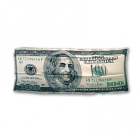 High quality 100% silk with a graphic of the US $100 Dollar Bill
