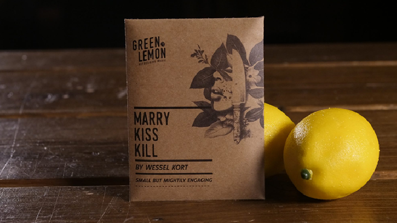 Marry Kiss Kill (Gimmicks and Online Instructions) by Wessel Kort and Green Lemon - Trick