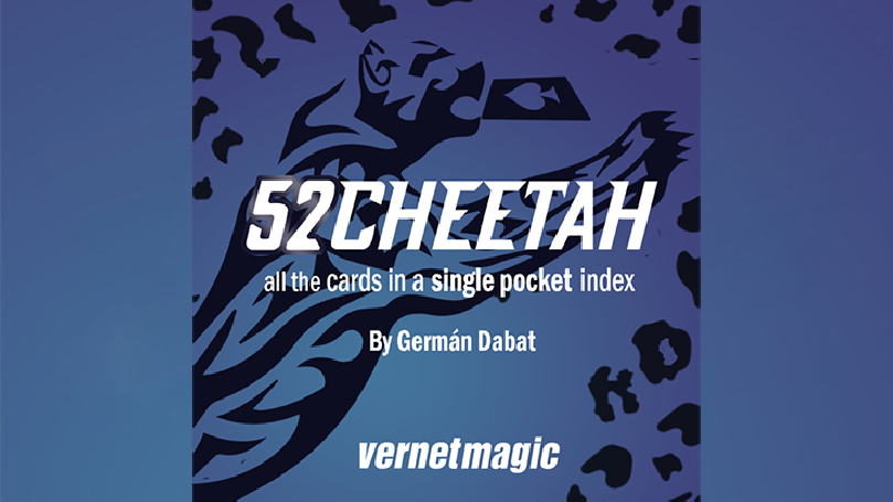 52 Cheetah (Gimmicks and Online Instructions) by Berman Dabat and Michel - CHETAH