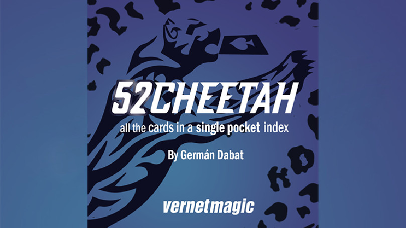 52 Cheetah (Gimmicks and Online Instructions) by Berman Dabat and Michel - Trick