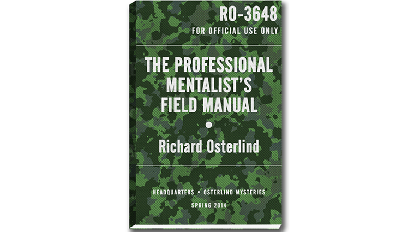 The Professional Mentalist's Field Manual by Richard Osterlind