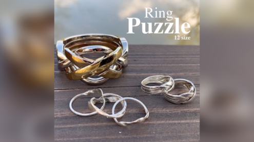 Puzzle Ring Size 12 (Gimmick and Online Instructions) - Trick