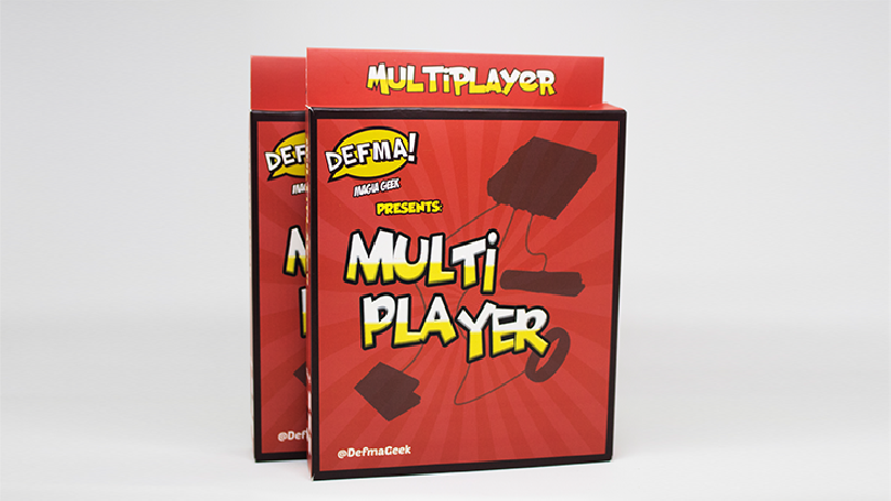 Multiplayer Handkerchief (Red) by PlayTime Magic DEFMA - fazzoletto per sparizioni