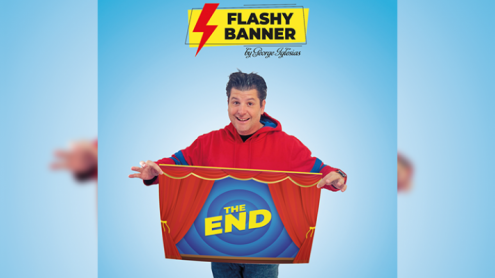 FLASHY BANNER (THE END) by George Iglesias & Twister Magic - Trick
