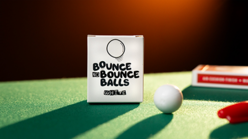 Bounce no Bounce Balls WHITE by Murphy's Magic - palla pazza