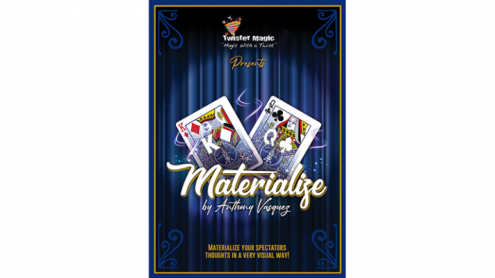 MATERIALIZE (K Quadri) by Anthony Vasquez & Twister Magic