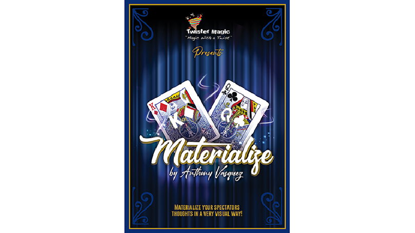 MATERIALIZE (K Quadri) by Anthony Vasquez & Twister Magic