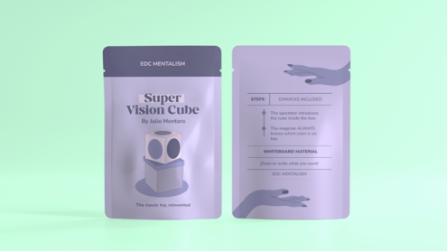 SUPER VISION CUBE (Gimmicks and Online Instructions) by Julio Montoro - Trick