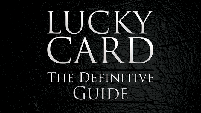 Lucky Card, Gimmicks Included By Wayne Dobson