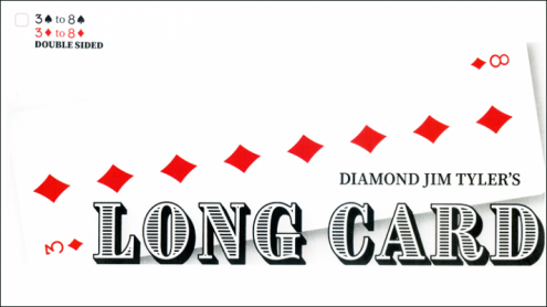 Long Card (Double-Sided) by Diamond Jim Tyler