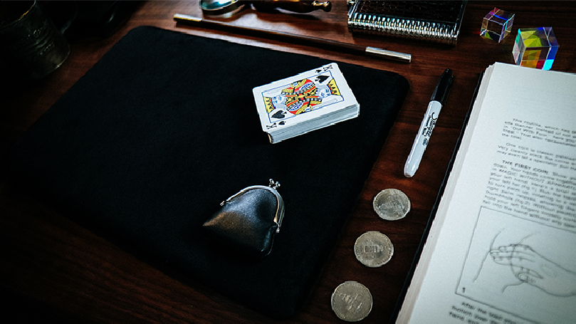 Suede Leather Medium Pad (Black) by TCC - Tappetino