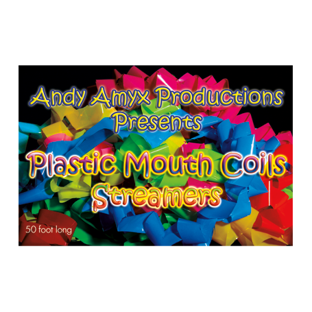 Plastic Mouth Coil (Rainbow) by Andy Amyx - Trick